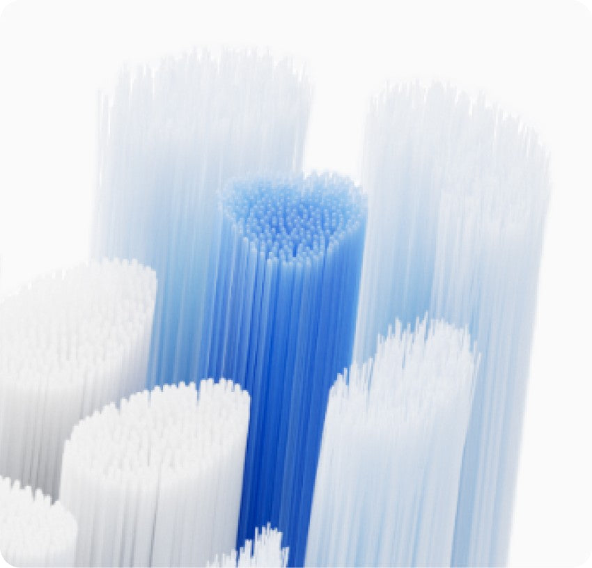 Indicator bristles detail