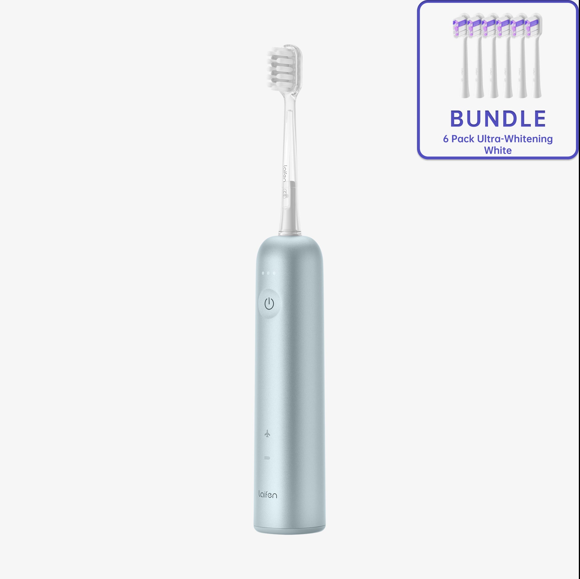 Color_Blue Aluminijeva zlitina 6 Pack-Ultra Whitening-Belo