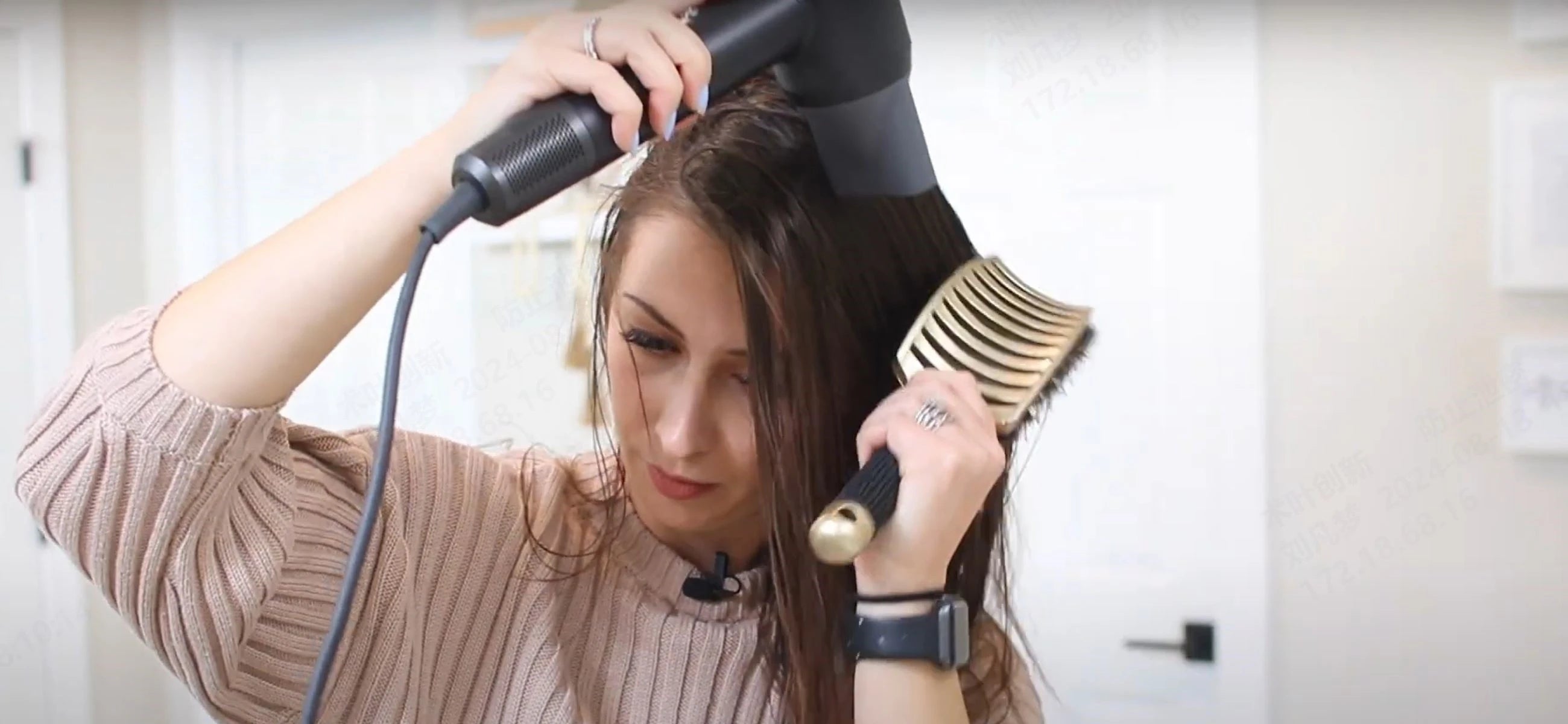 styling guide and usage of hair dryer