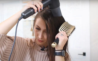 styling guide and usage of hair dryer