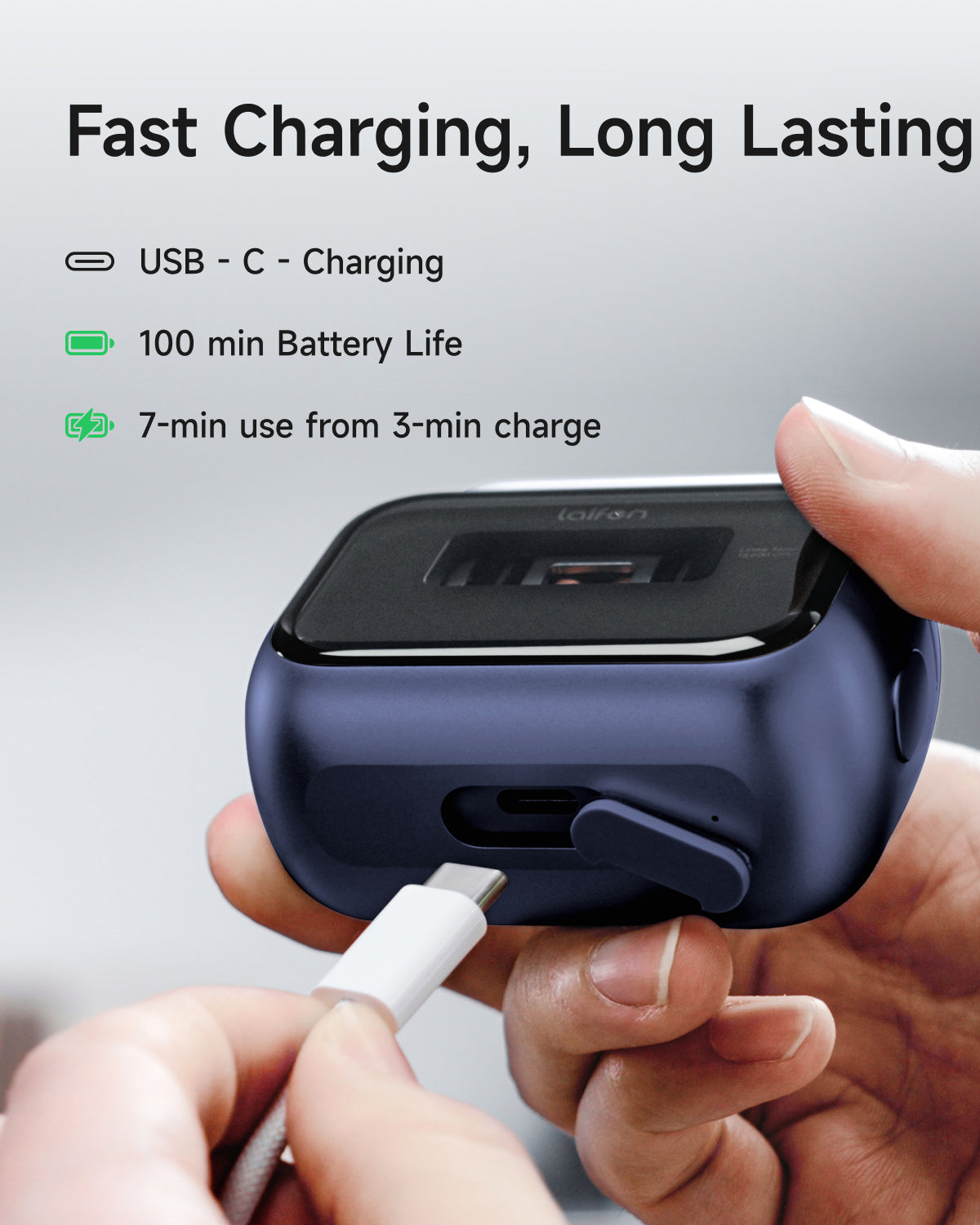 Laifen P3 Pro Electric Shaver Royal Blue Collection