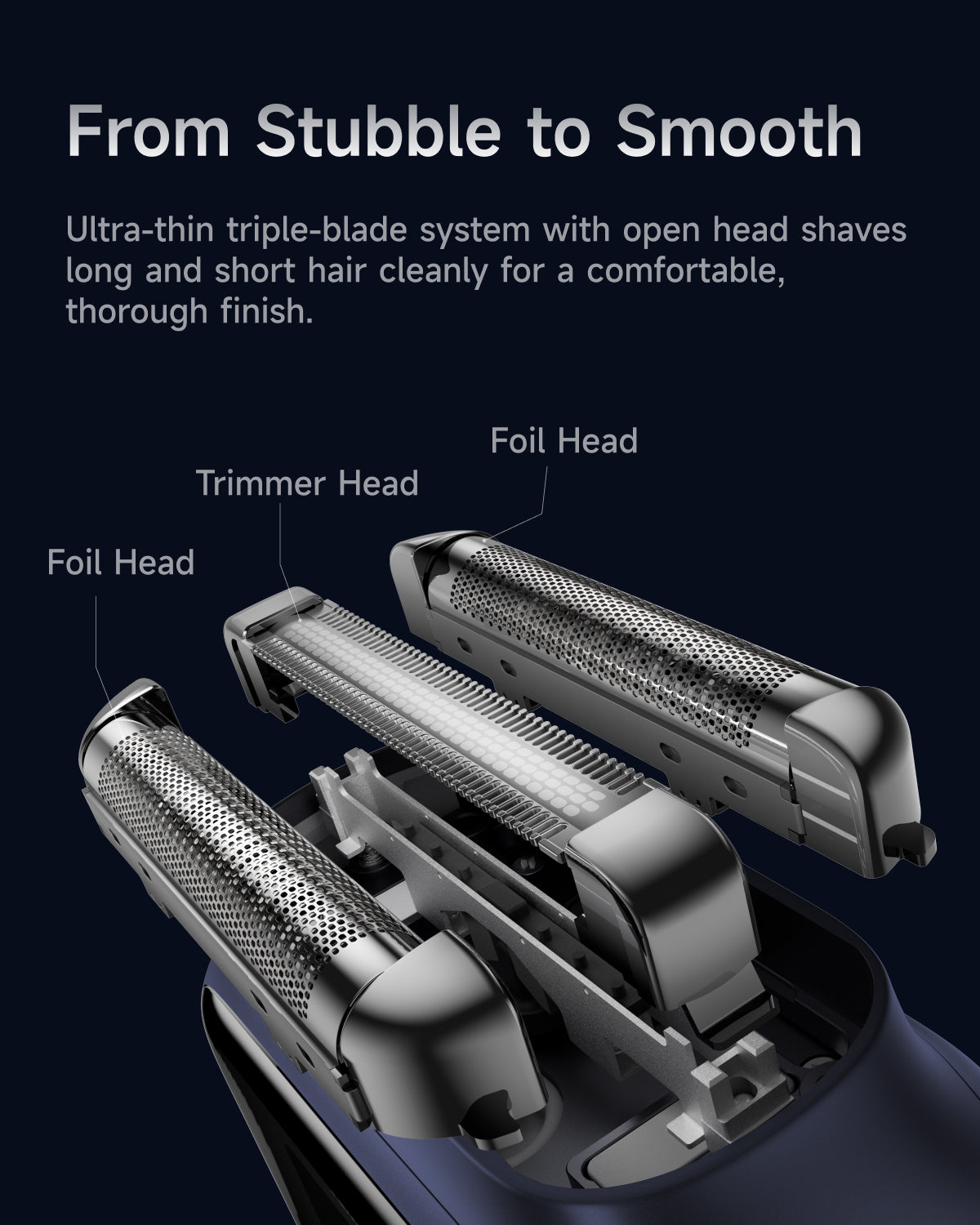 Laifen P3 Pro Electric Shaver Royal Blue Collection
