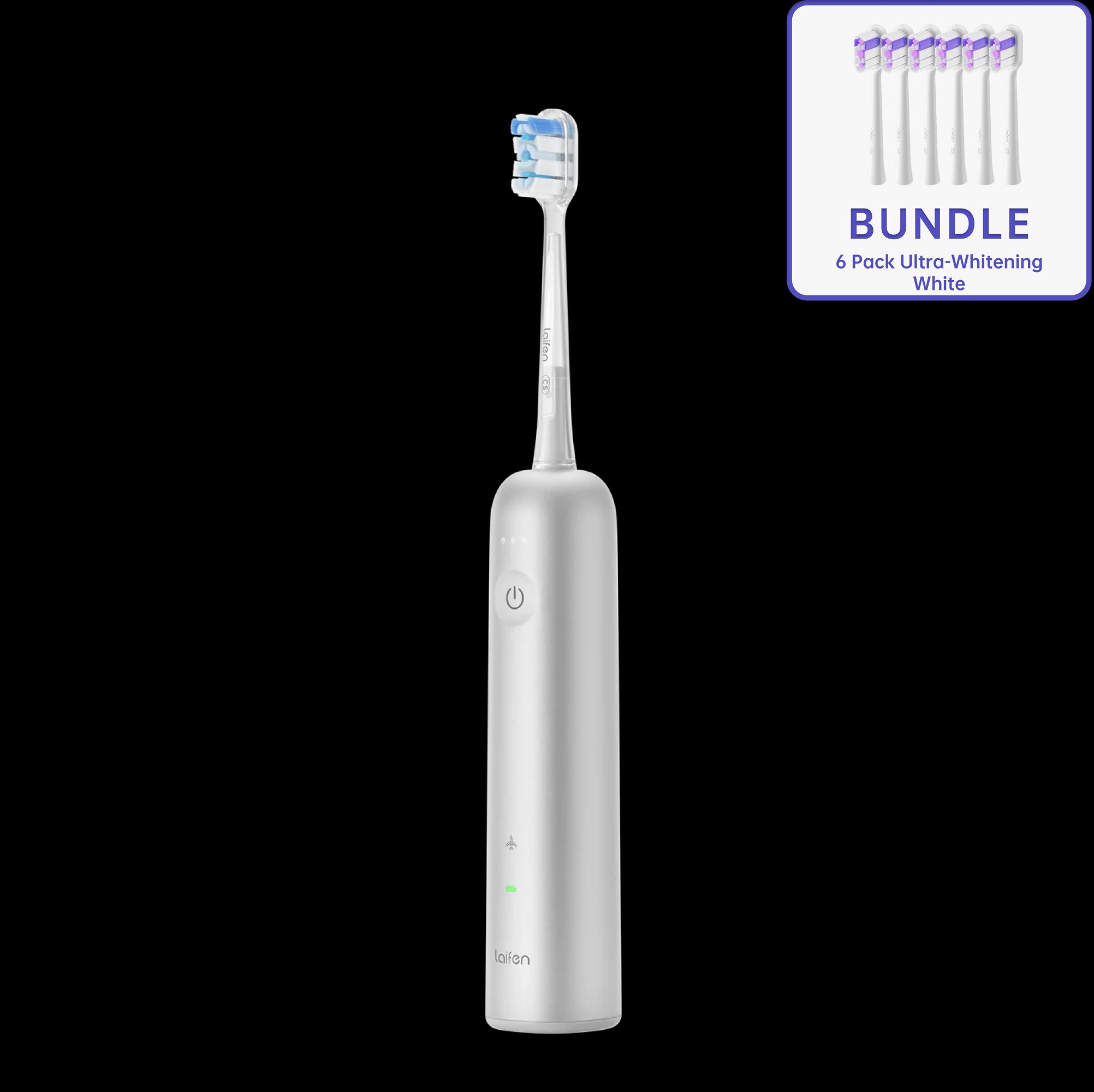 Color_Aluminum Alloy (Natural) 6 Pack-Ultra Whitening-White