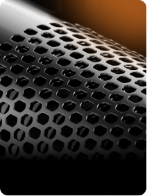 Precision-Perforated Stainless Steel