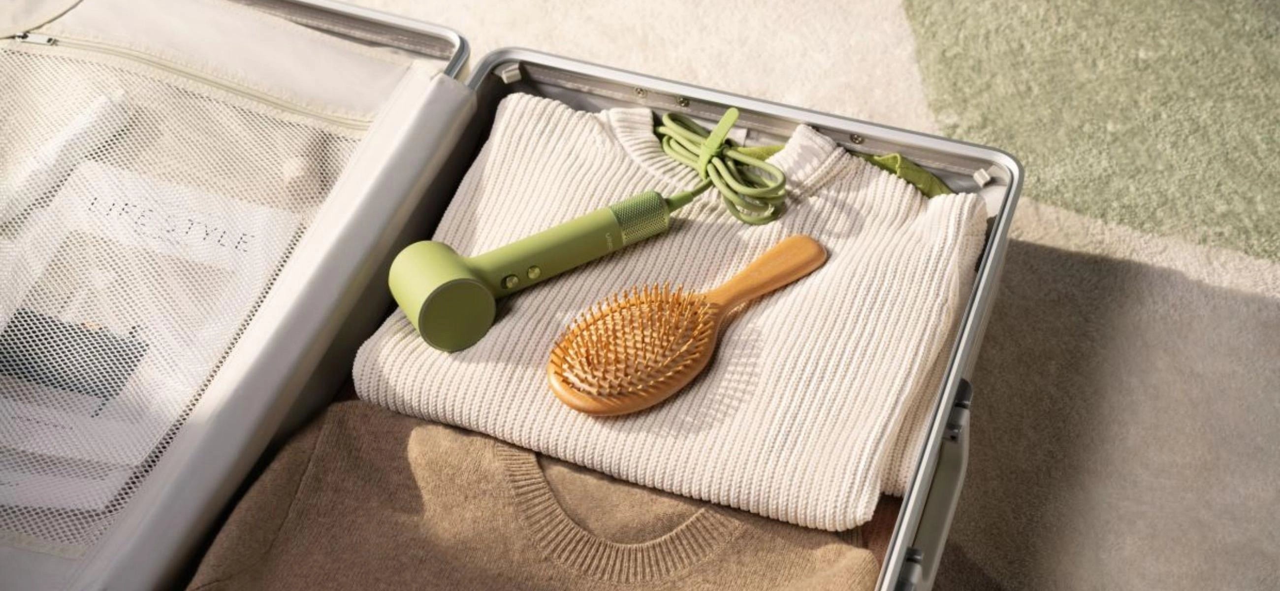 Sèche-cheveux Laifen avec brosse ronde