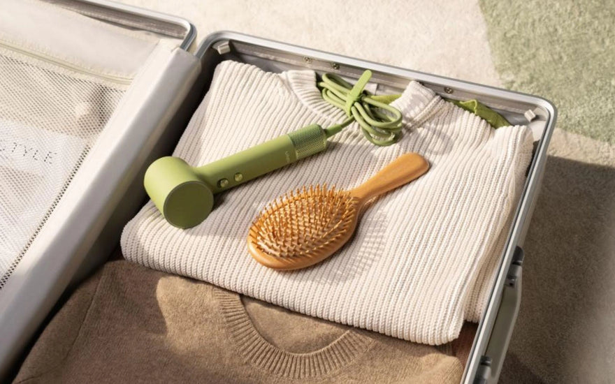 Sèche-cheveux Laifen avec brosse ronde