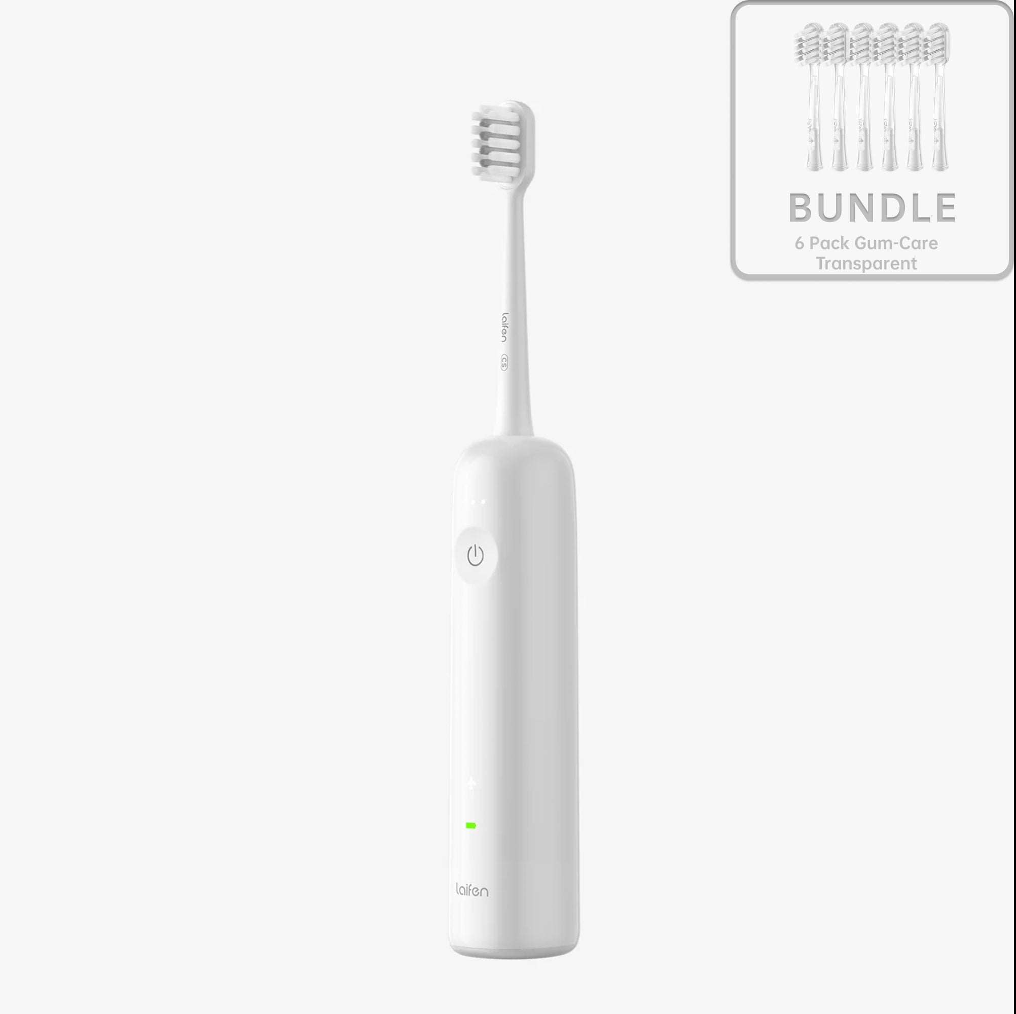 Colore_Bianco ABS 6 Pack-Gum Care-Trasparente
